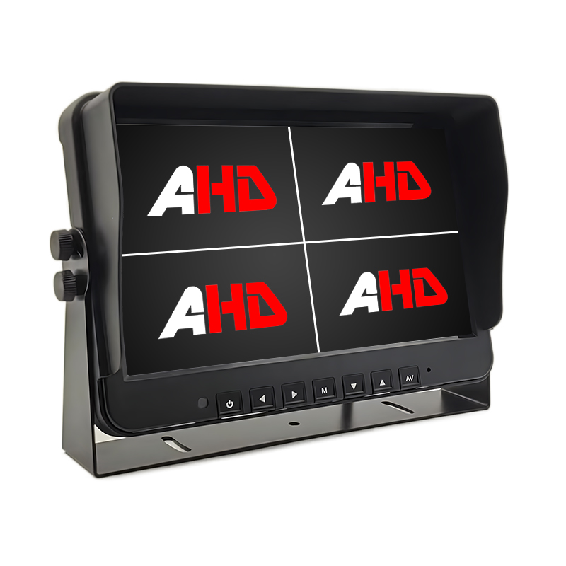 10.1-inch 4AV Input Quad View AHD Vehicle Monitor