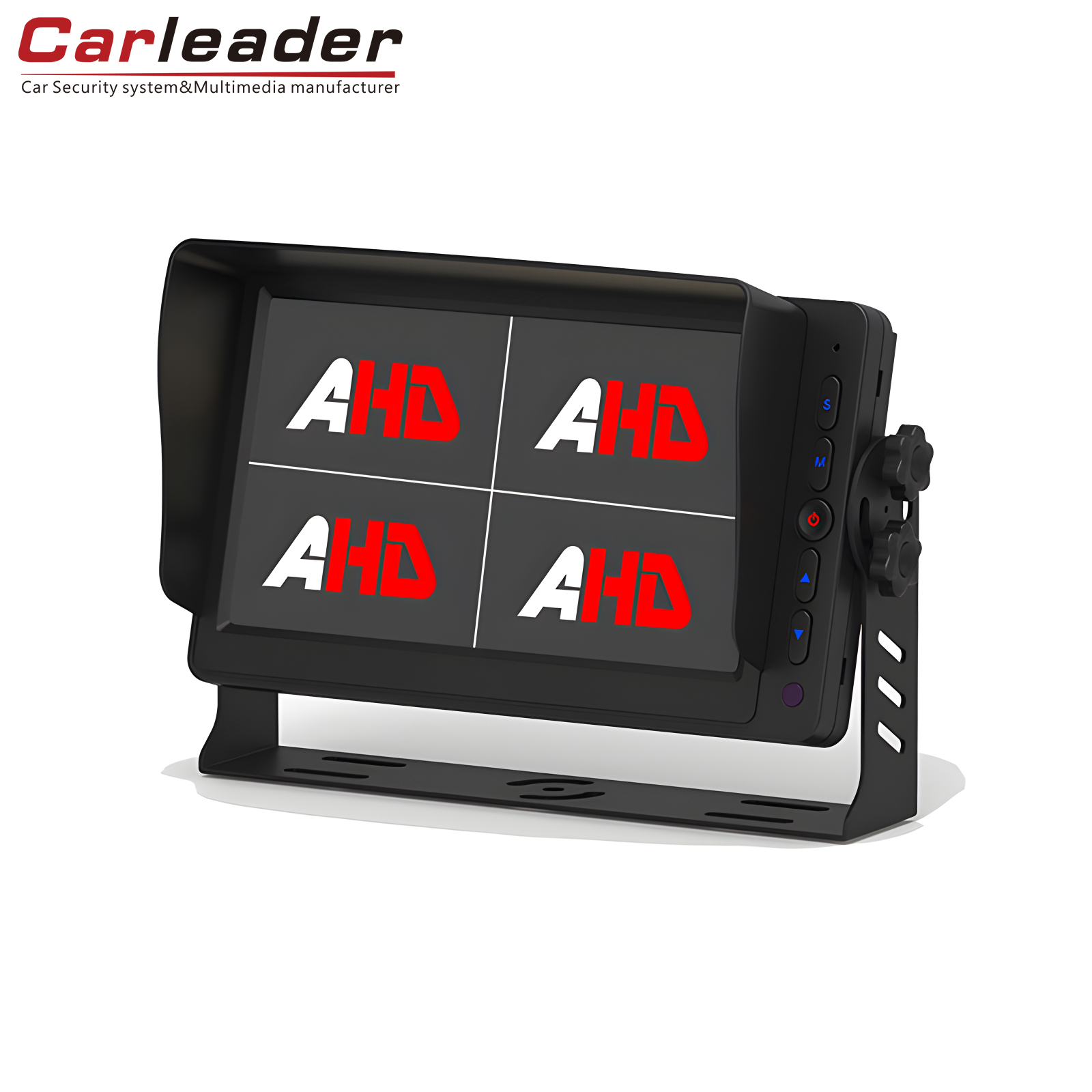 Carleader 7 inci AHD Quad View Vehicle Monitor ndadekake nyopir luwih aman