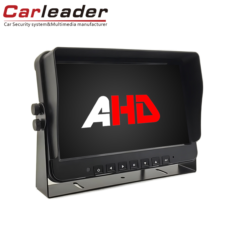 Carleader New 10.1-inch 2AV Inputs AHD Vehicle Monitor——Ngamanake Keamanan Nyopir Sampeyan