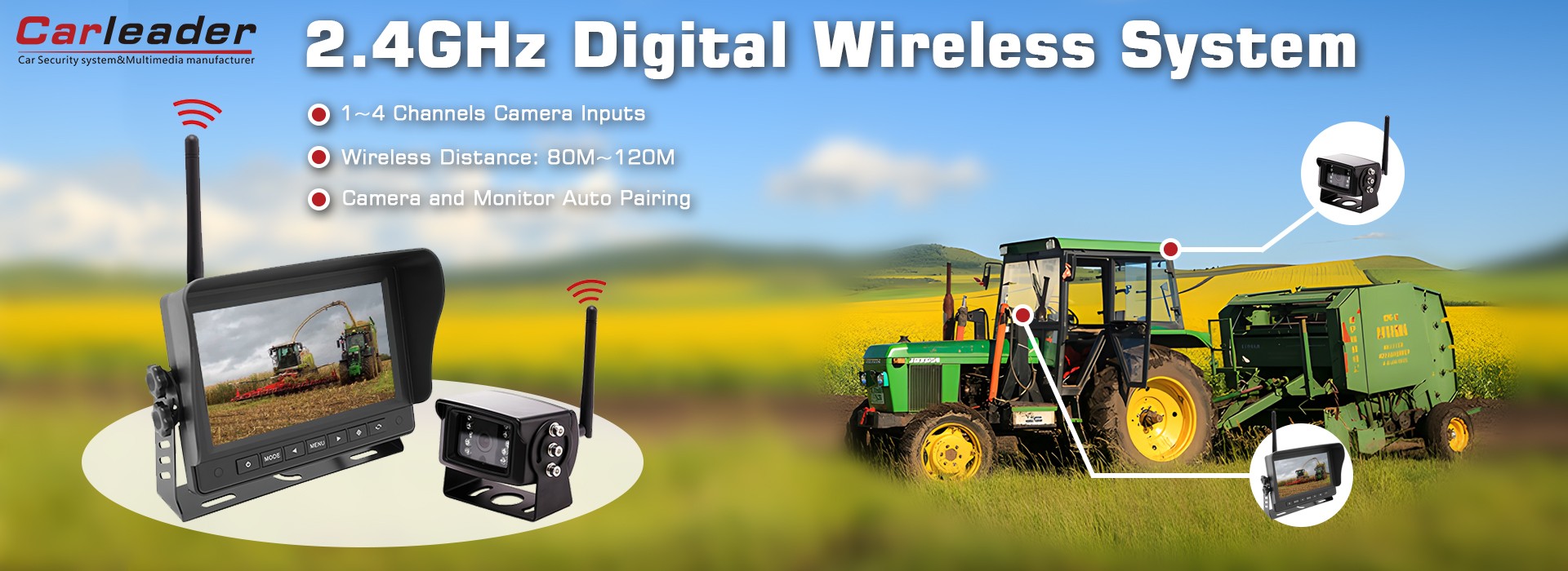 Sistem Nirkabel Digital 2.4GHz