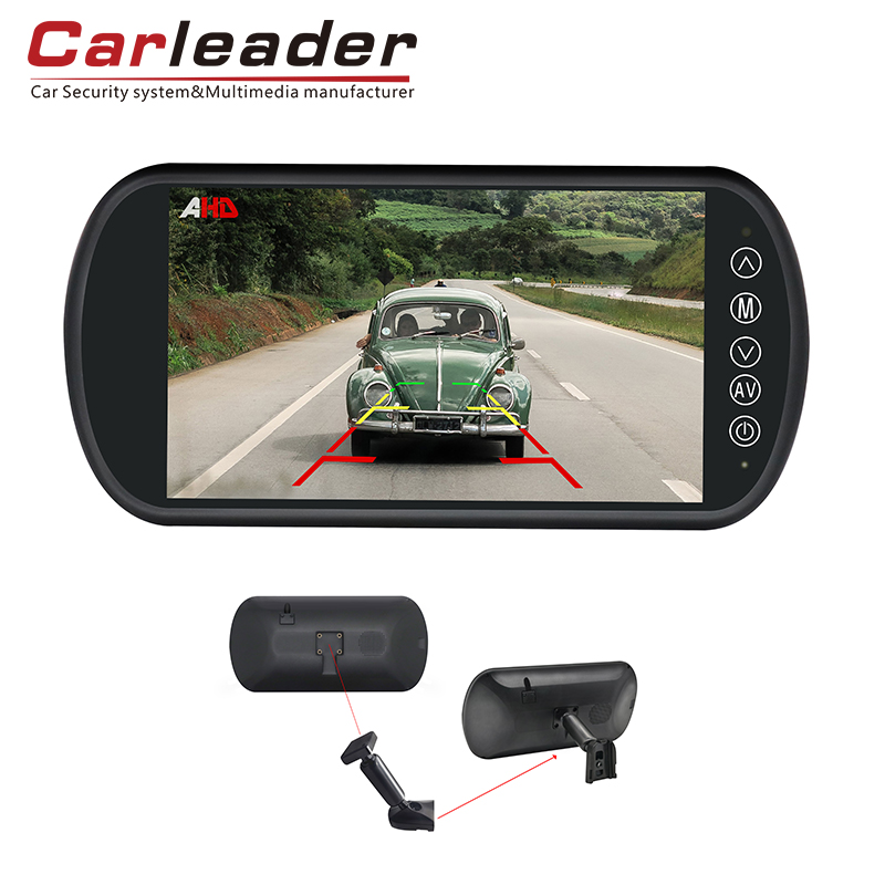Carleader 7 Inch Ahd Vilevon Monitor kanthi Bracket Stalk - Paket sing dipercaya kanggo safety dalan