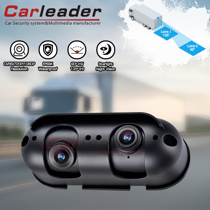 CARTERER CARLEADER ANDERPROOF Dual Lensa HD Kamera Pinggir Tangy Terbat: Deleng kanthi jelas, drive kanthi yakin.