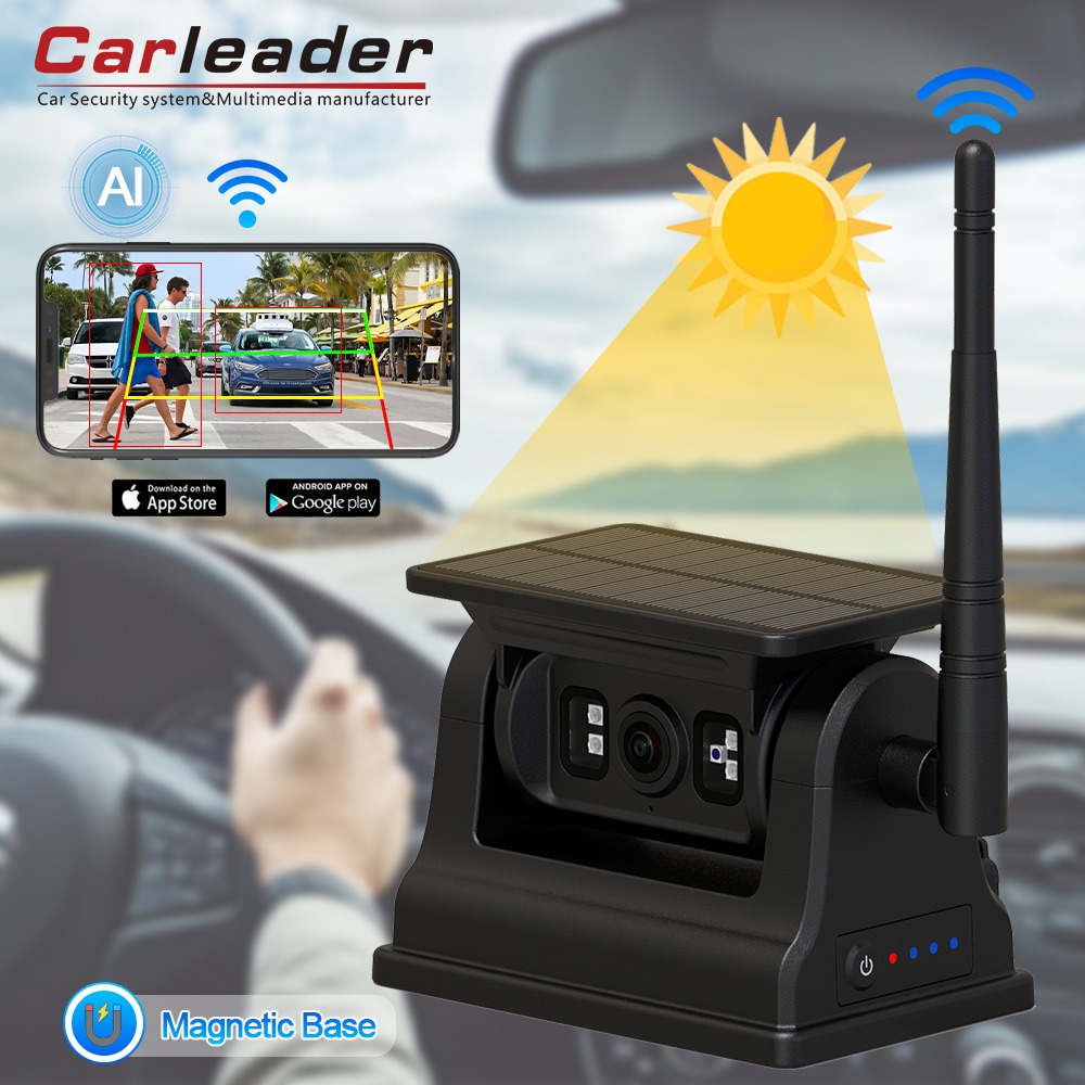 Carleader 1080p Magnetik Solar CAMERA WIFI WIRELESS RV CAMERE FOR AND ANDROID Carleader 1080p Magnetik Solar CAMERA WIFI WIRELESS RV CAMERE FOR AND ANDROID