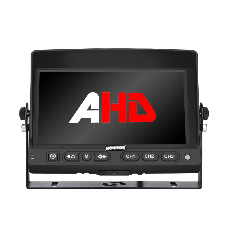 Carleader 7 Inch 3CH AHD Input Monitor Serep Kendaraan
