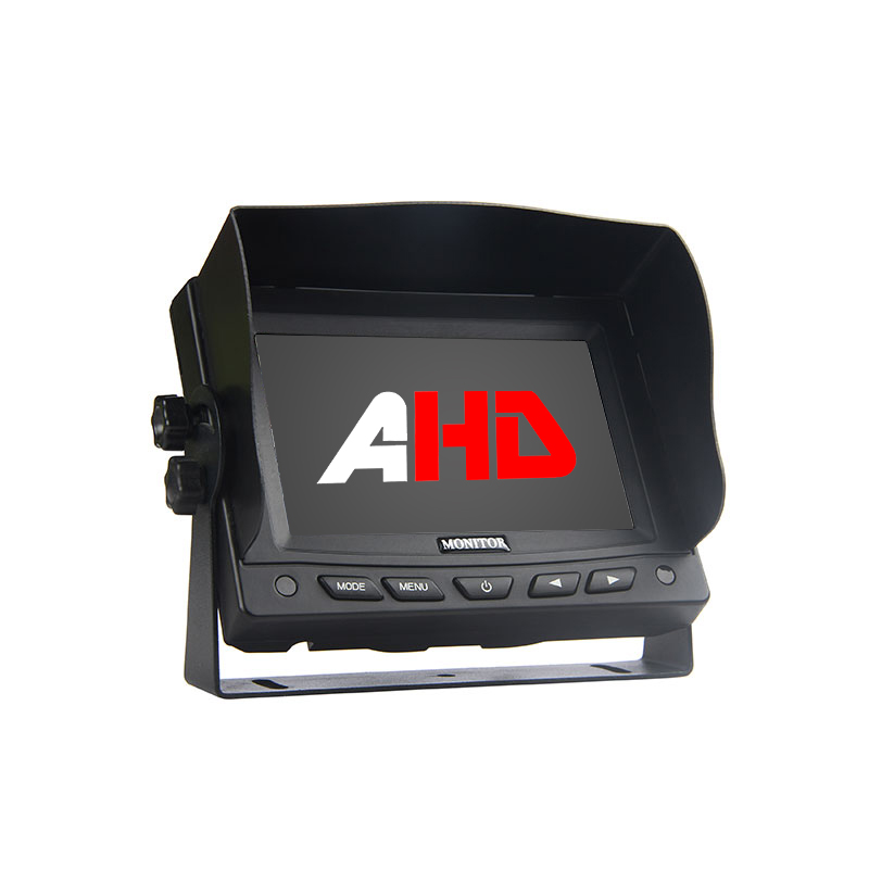 Carleader 5 Inch 2CH AHD Input Kendaraan Reverse LCD Monitor kanggo Van RV Motorhome