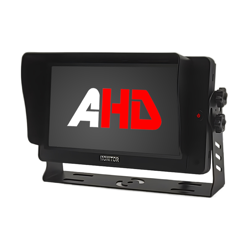Carleader 7 Inch 2CH AHD Input Reversing Vehicle Monitor karo Single Button