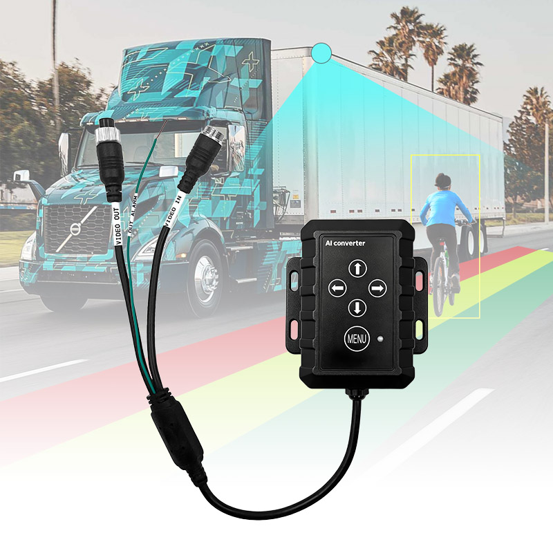 Carleader AI Detection Algorithm Converter Built-in Calibration Fit kanggo CVBS/AHD Camera
