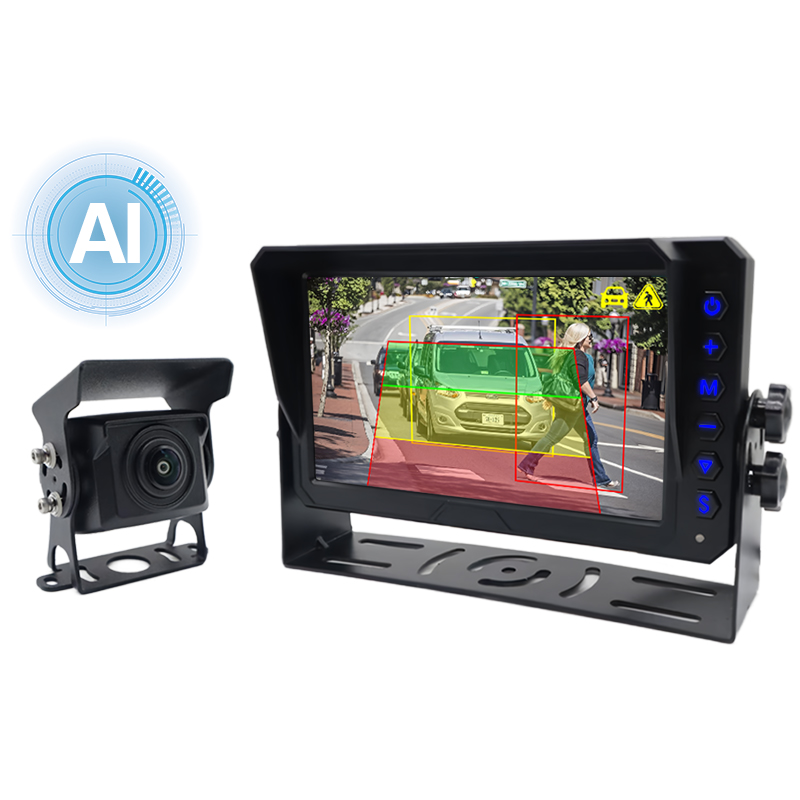 Apa Sistem Kamera Rear View AI 7-Inci Bisa Mbantu Ndeteksi Pejalan Kaki lan Kendaraan?