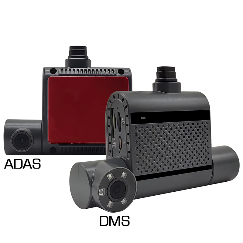 3CH ADAS + DMS AI Dash Camera Kanggo Car-Hailing Online