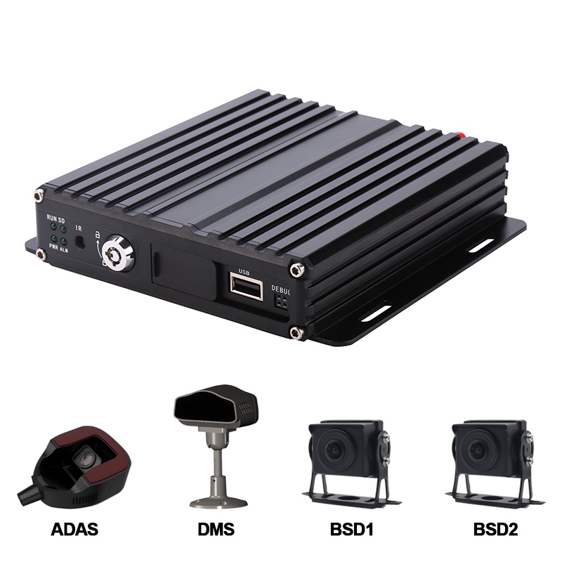 4Ch ai sd sd sd mobile dvr adas + dms + bsd