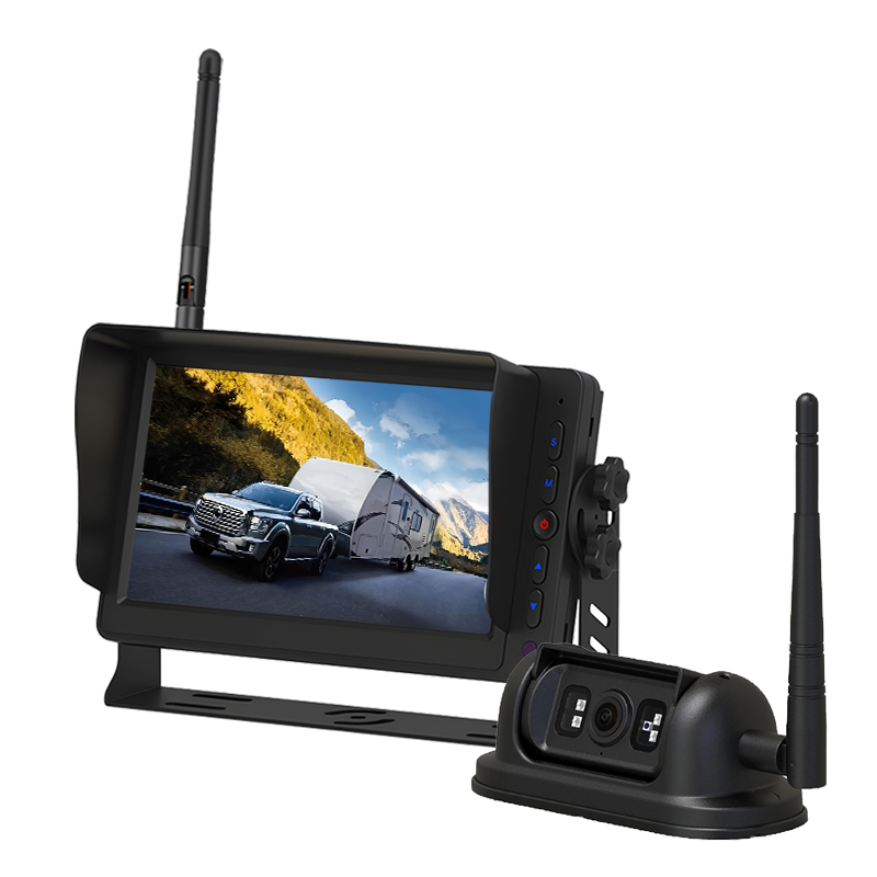 7 Inch 2.4GHz Digital Wireless HD Kamera lan Sistem Monitor