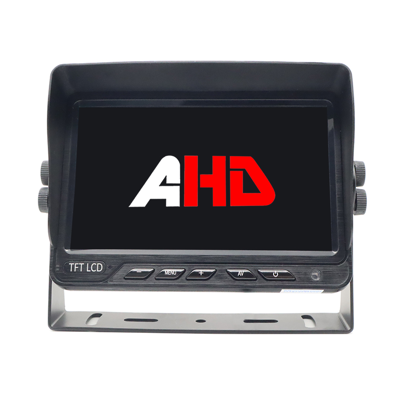 Monitor Mobil HD 7 Inch Sistem BSD Deteksi Pejalan Kaki AI