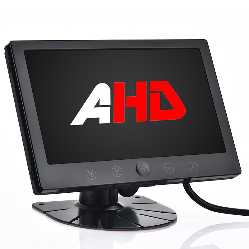 7 inch Tombol Tutul 2AV AHD Kendaraan Monitor