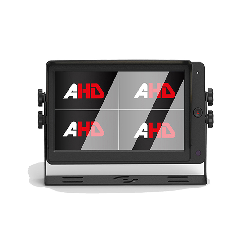 Monitor quad AHD layar tutul 7 inci