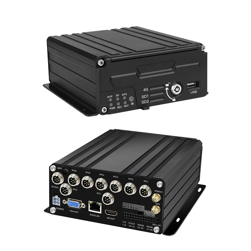 8CH IPC + AHD HDD Mobile NVR