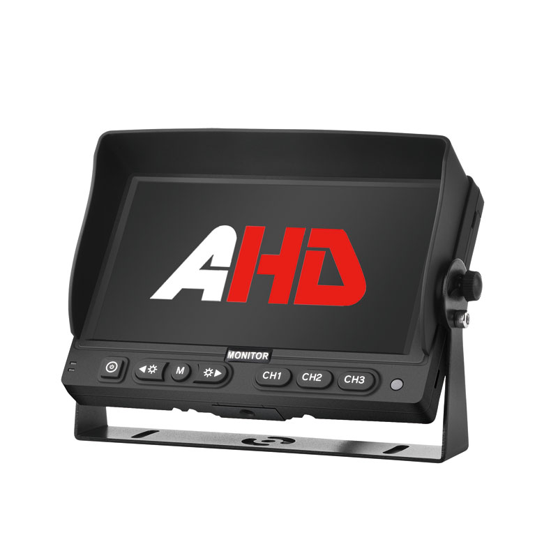 Tampilan monitor kendaraan digital HD warna 9 inci