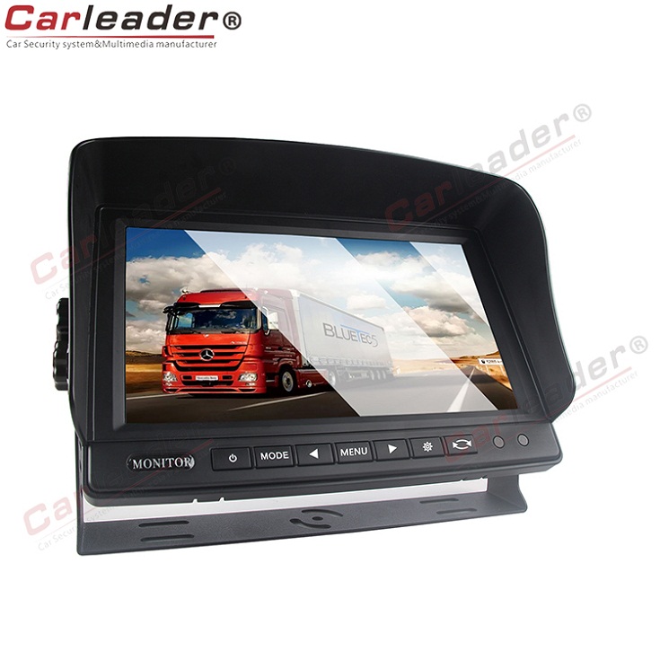 9inch LCD LCD Dash Mount Monitor Kanggo Bis / Truk / Carvan