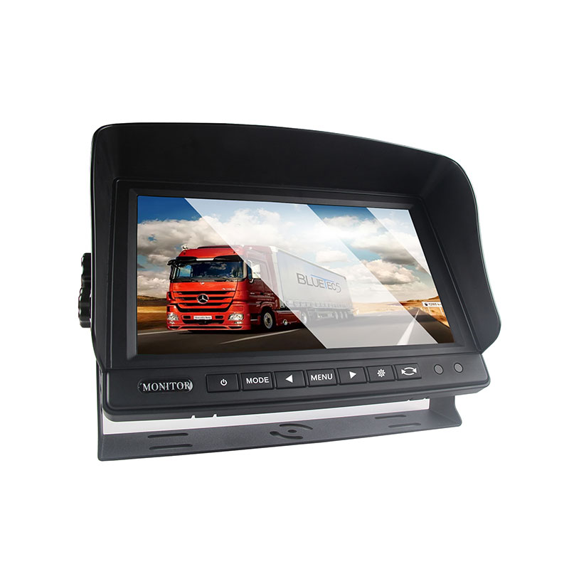 9inch LCD LCD Dash Mount Monitor Kanggo Bis / Truk / Carvan