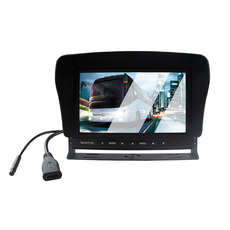 Layar LCD definisi dhuwur 9 inci