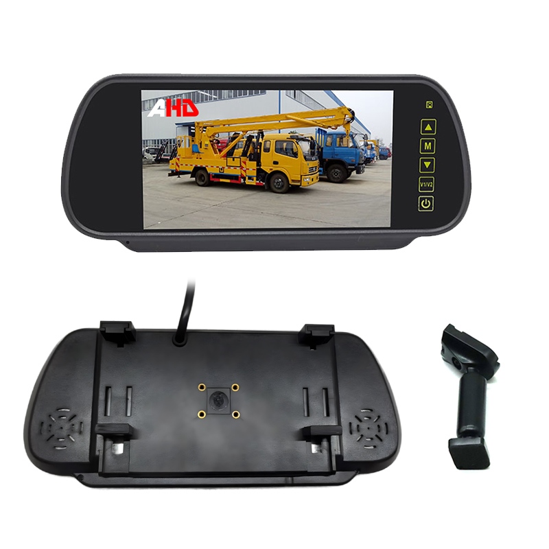 Instalasi Dual 7 Inch 2AV Input AHD Rear View Mirror Monitor